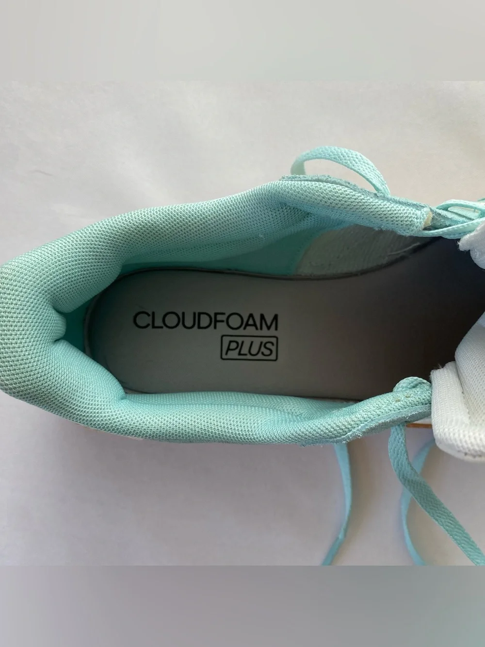 Adidas Flash Aqua/ Wonder White Breaknet Sleek Suede Sneakers 8 Streetwear